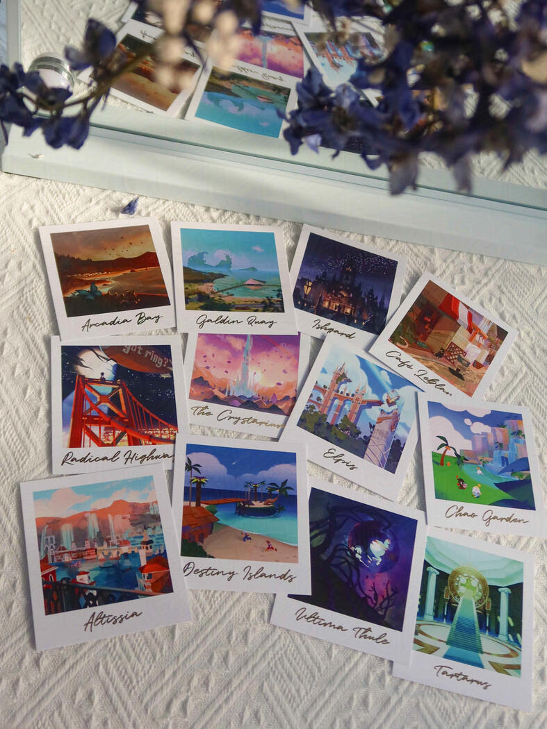 Game Location Polaroids Game Location Polaroids